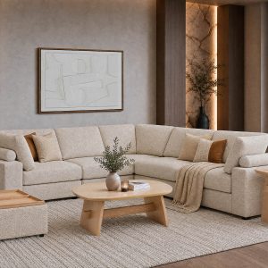 OLISA — 5-pc modular interchangeable sofa (82-28-37-95)