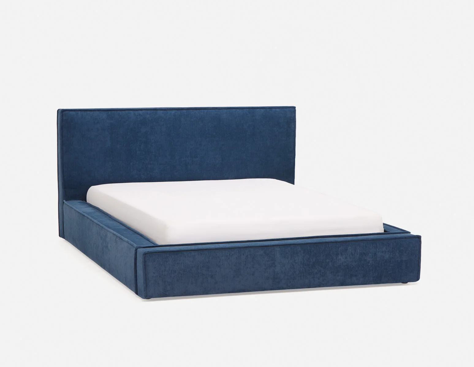 SORGUE — Upholstered king size bed with storage (60-70-51-60) - Image 2