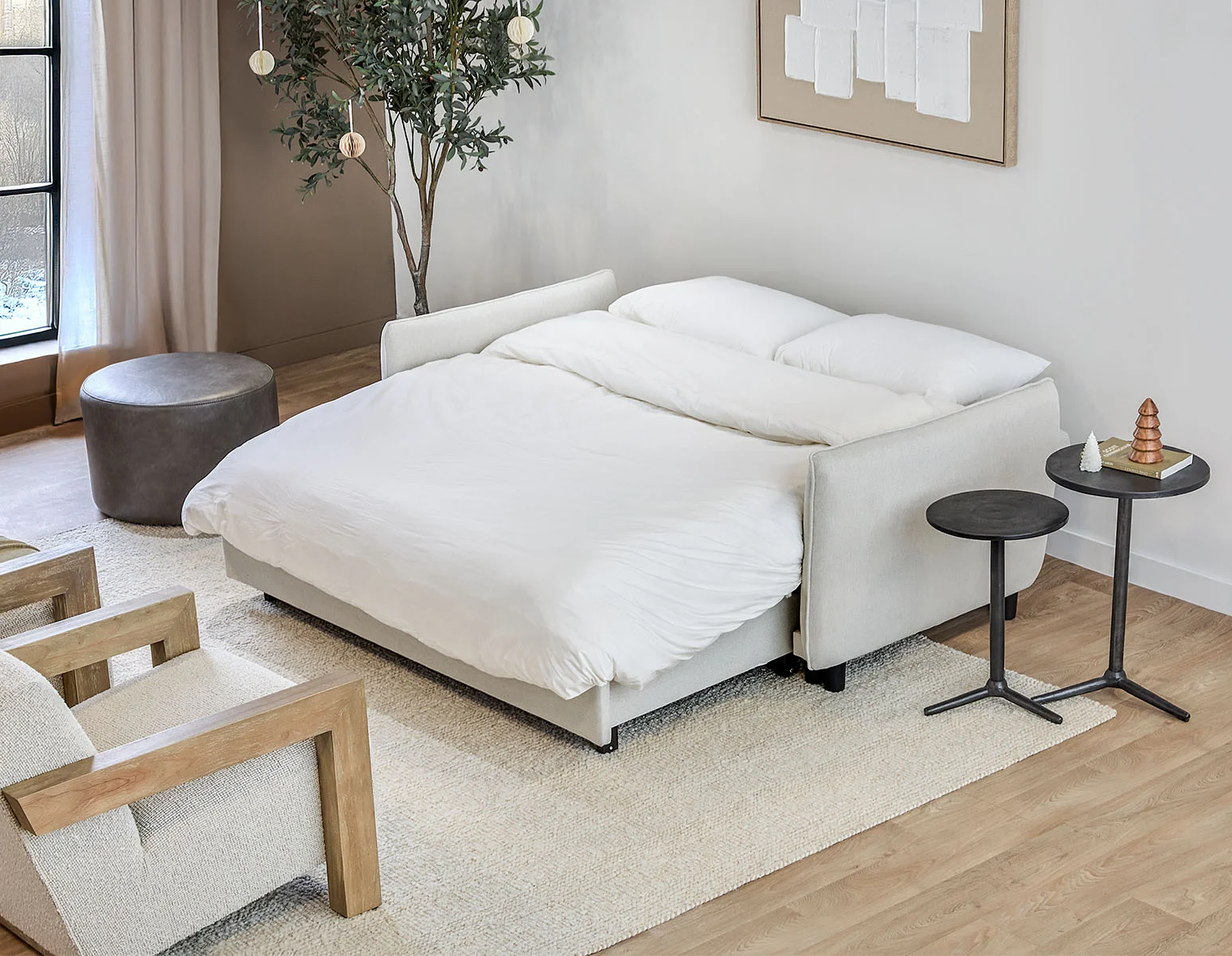 VERONIQUE — Contemporary sofa-bed (49-83-84-95) - Image 17