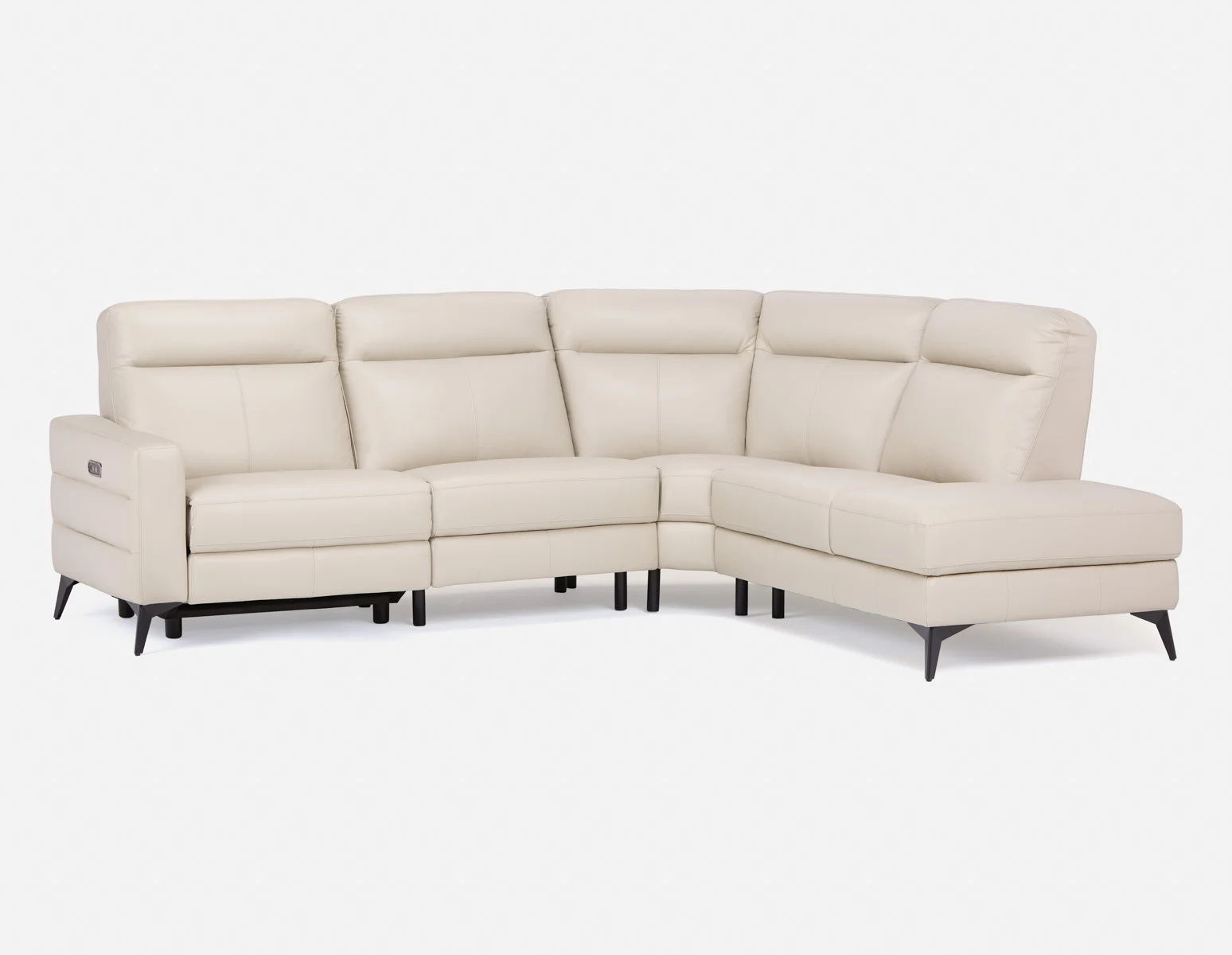 BILLIE — Right-facing 100% leather power reclining sectional sofa (39-01-98-88) - Image 17