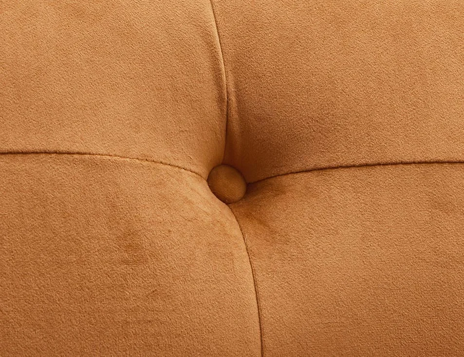 LORETTA — Mid-century modern velvet 3-seater sofa (18-76-63-96) - Image 10