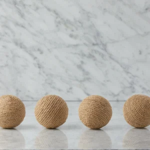 BALZ — Set of 4 decorative balls 11 cm (25-33-15-42)