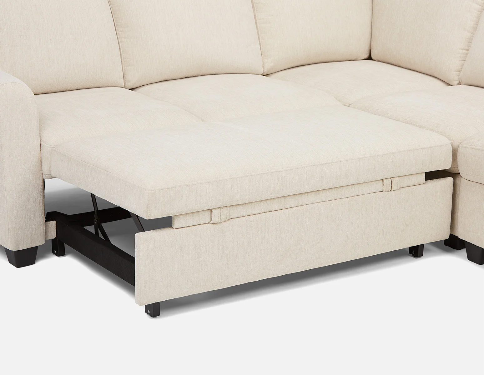 DELPHINE — Traditional right-facing sectional sofa-bed with storage (28-94-59-95) - Image 10
