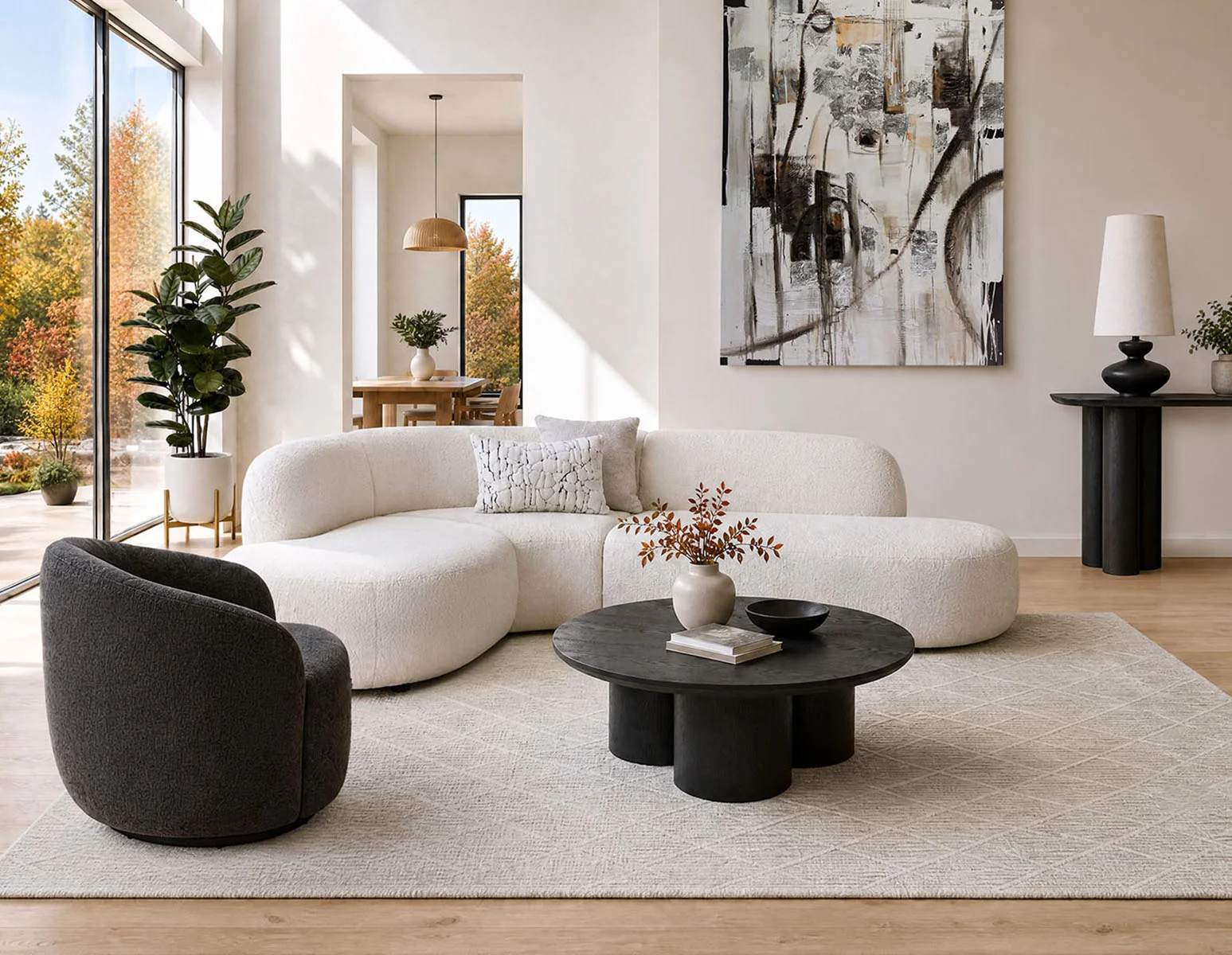 JANELLE — Swivel armchair (12-62-65-20) - Image 12