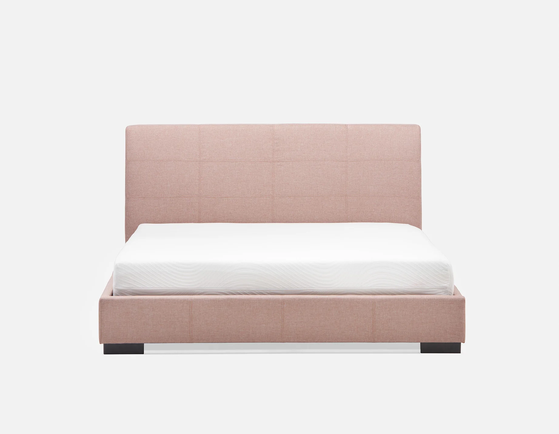 DENICE — Modern contemporary upholstered queen size bed (89-02-34-80) - Image 2