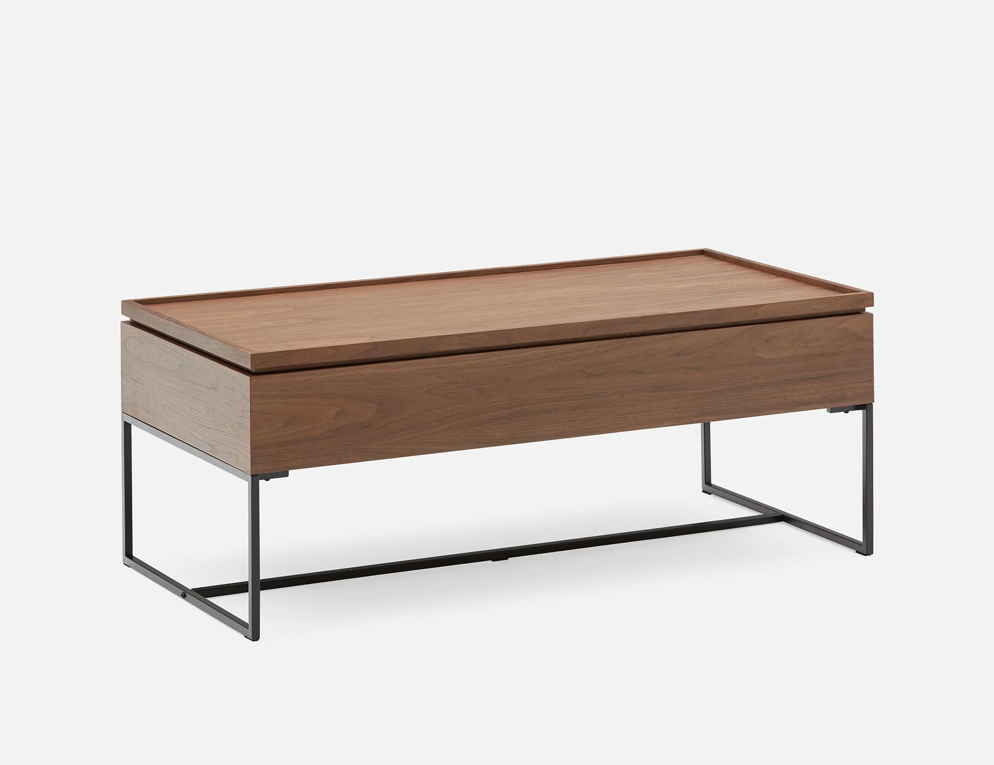 MATTEO — Coffee table with storage 120 cm - Image 2