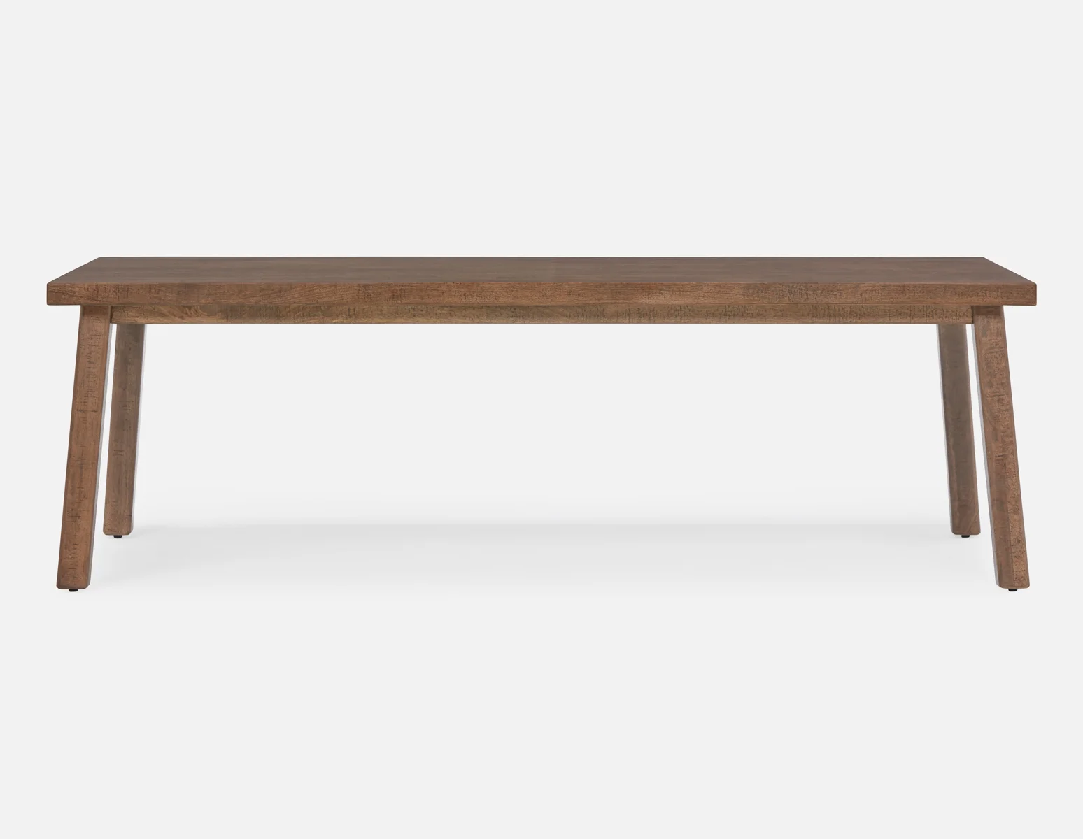 THESSALIA — Distressed solid mango wood large dining table 240 cm (94-80-91-96) - Image 3