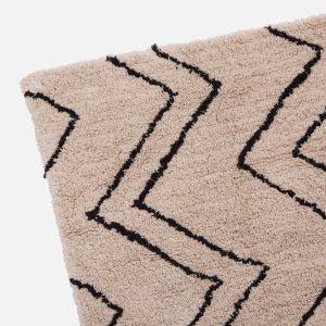 ARMANN — Tufted cotton rug 70 cm x 140 cm