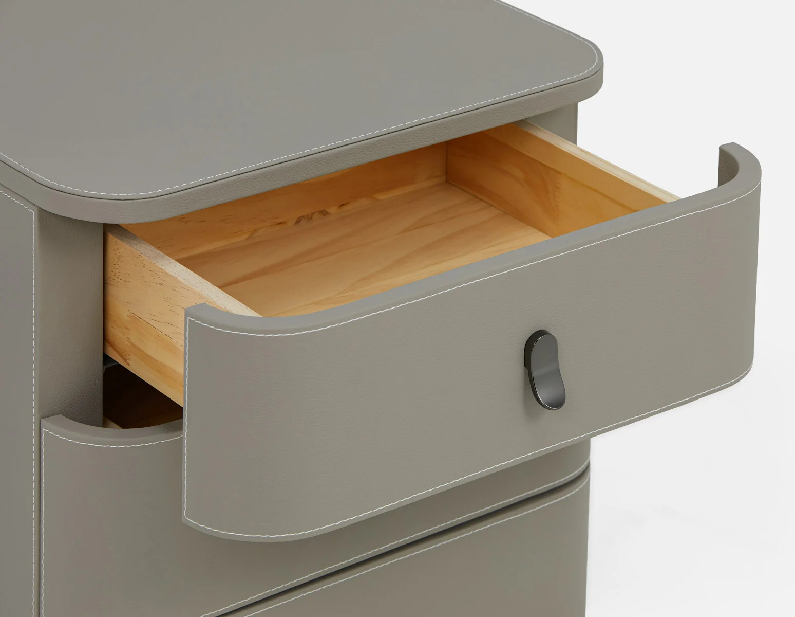 GAEL — Contemporary 3-drawer nightstand - Image 9