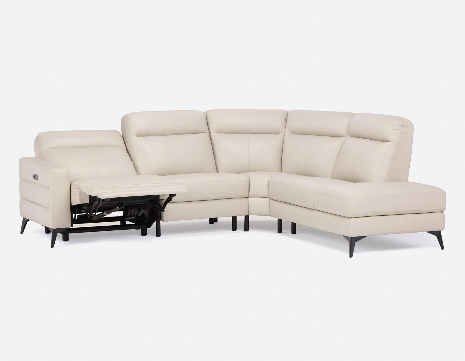 BILLIE — Right-facing 100% leather power reclining sectional sofa (39-01-98-88) - Image 13