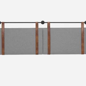 NINO — Modern suspended queen headboard