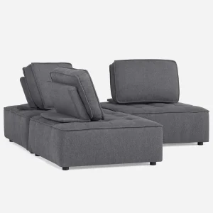 LEON — 3-pc modular interchangeable sofa (19-36-86-33)