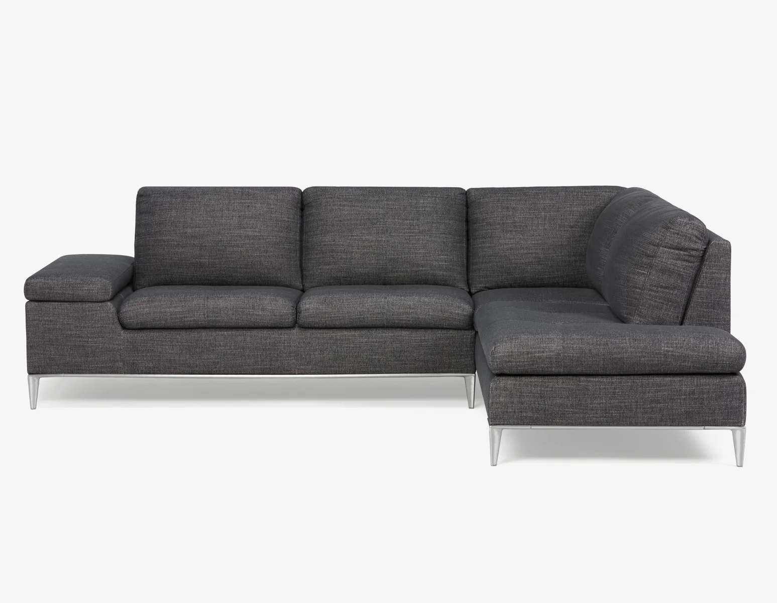 ANDREW — Right-facing sectional sofa in performance fabric (45-44-77-02) - Image 2