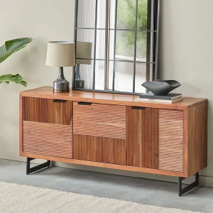 LYON — Acacia wood sideboard 175 cm