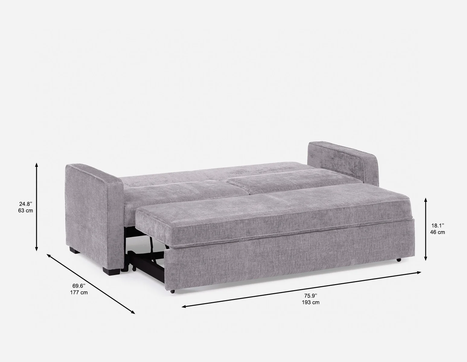 VITO — Contemporary sofa-bed (02-61-27-62) - Image 15