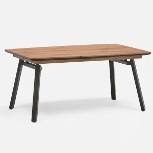 ZENGA — Oak veneer extendable dining table 190 cm to 240 cm