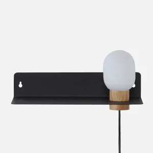 VARDO — Bedside floating shelf with lamp (99-52-79-20)