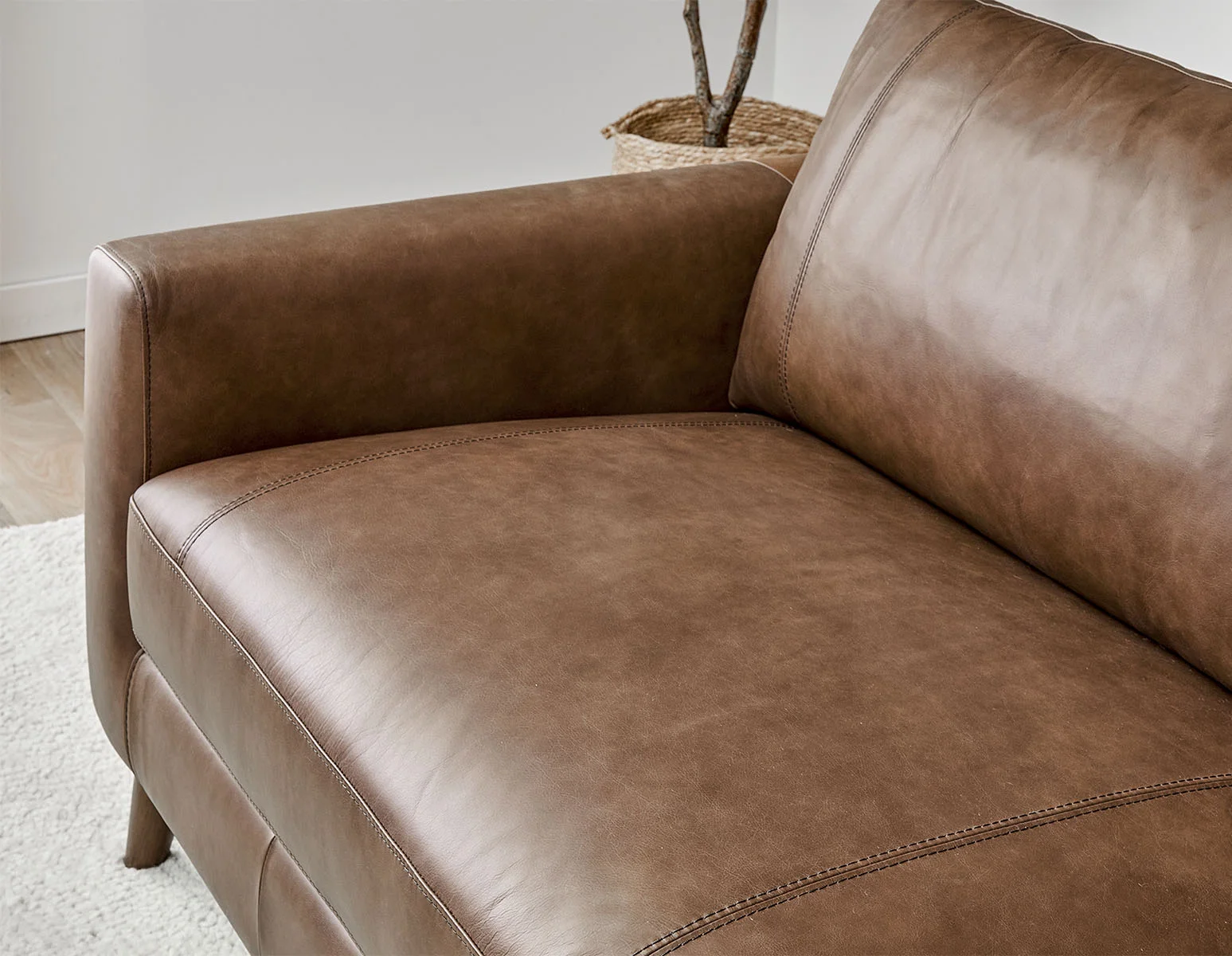 AMARI — 100% leather classic 3-seater sofa (30-26-64-67) - Image 13