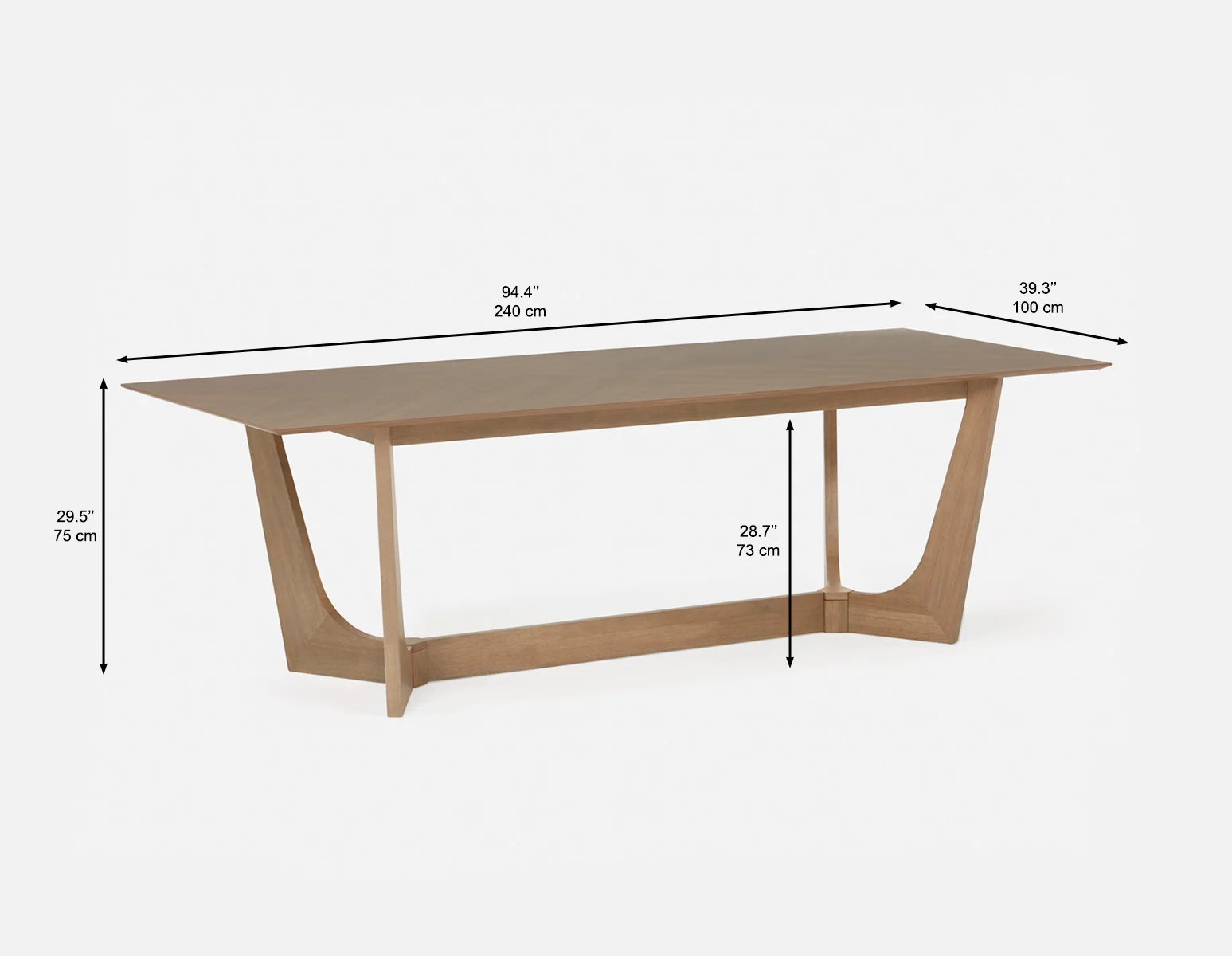 HANNA — Dining table 240 cm - Image 8