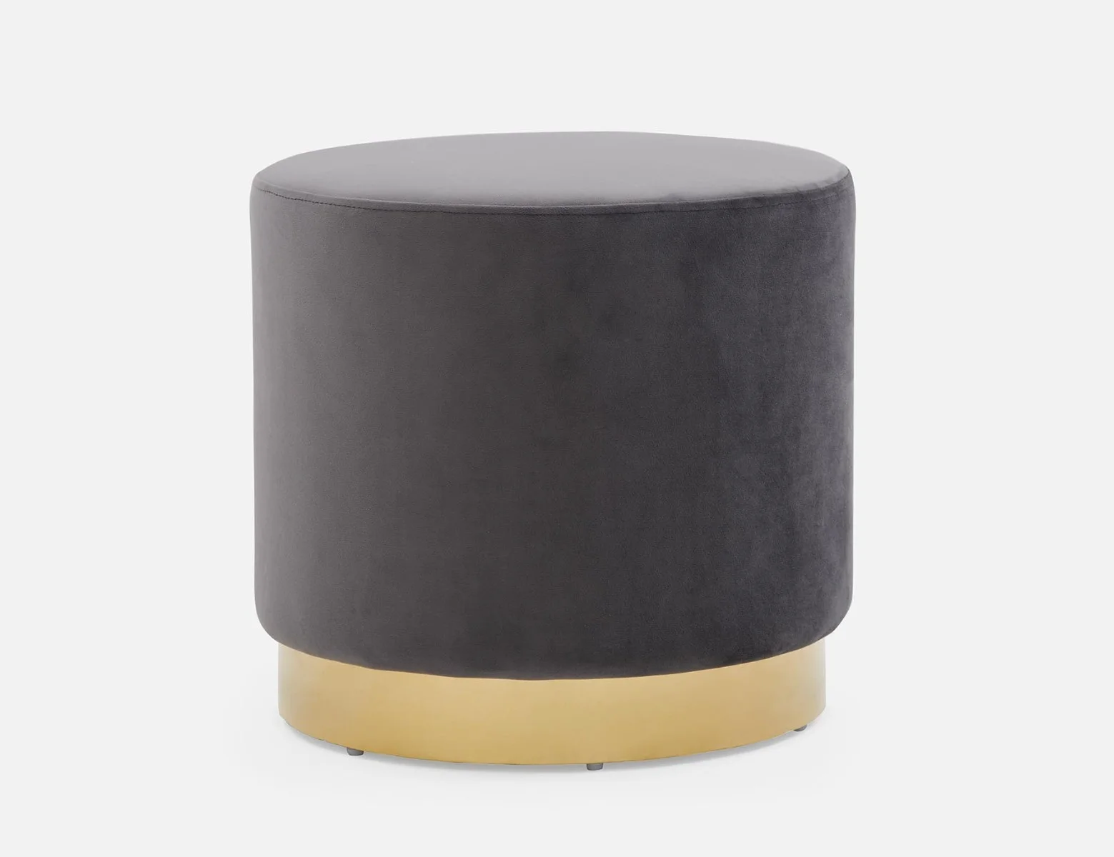 KEIRA — Velvet ottoman (33-98-93-30) - Image 4