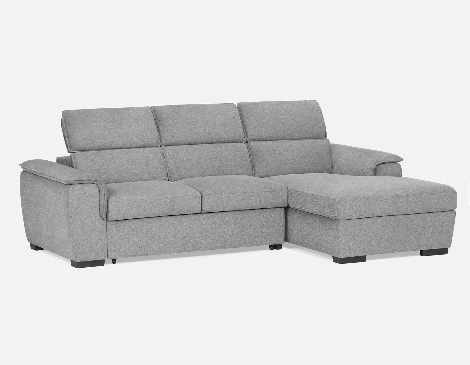 ODETTE — Contemporary right-facing sectional sofa-bed with storage (85-58-17-30) - Image 21