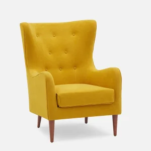 POLO — Contemporary tufted armchair (52-38-04-50-D)