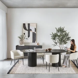 RHODES — Oval dining table 240cm (89-09-58-20-D)