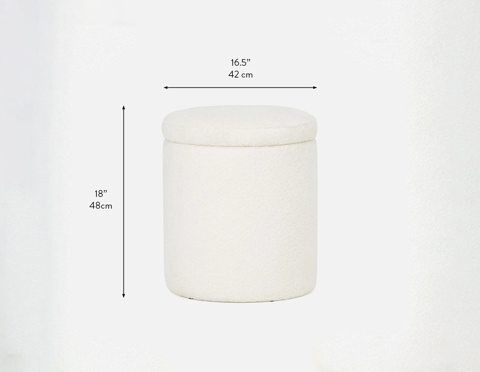 LAURENCE — Storage ottoman (46-35-82-10) - Image 6