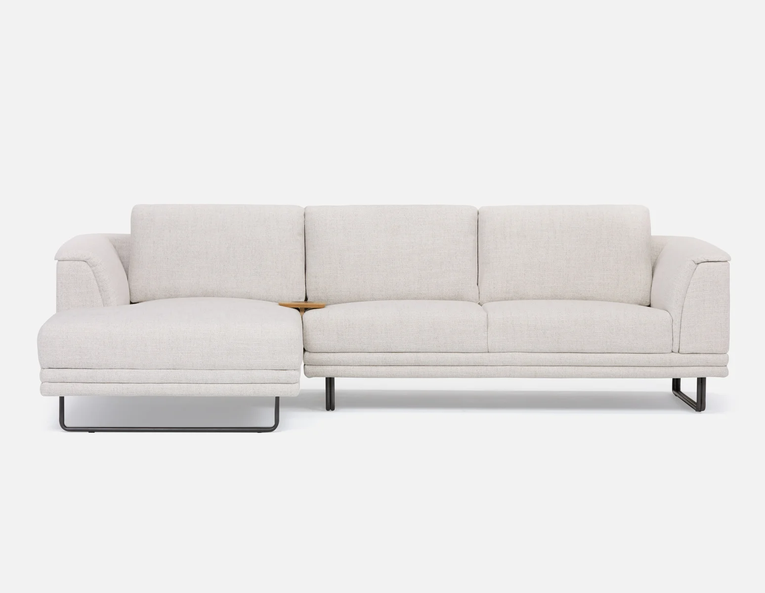 DIEGO — Modern contemporary sectional-sofa with tray (46-13-25-93-F) - Image 3