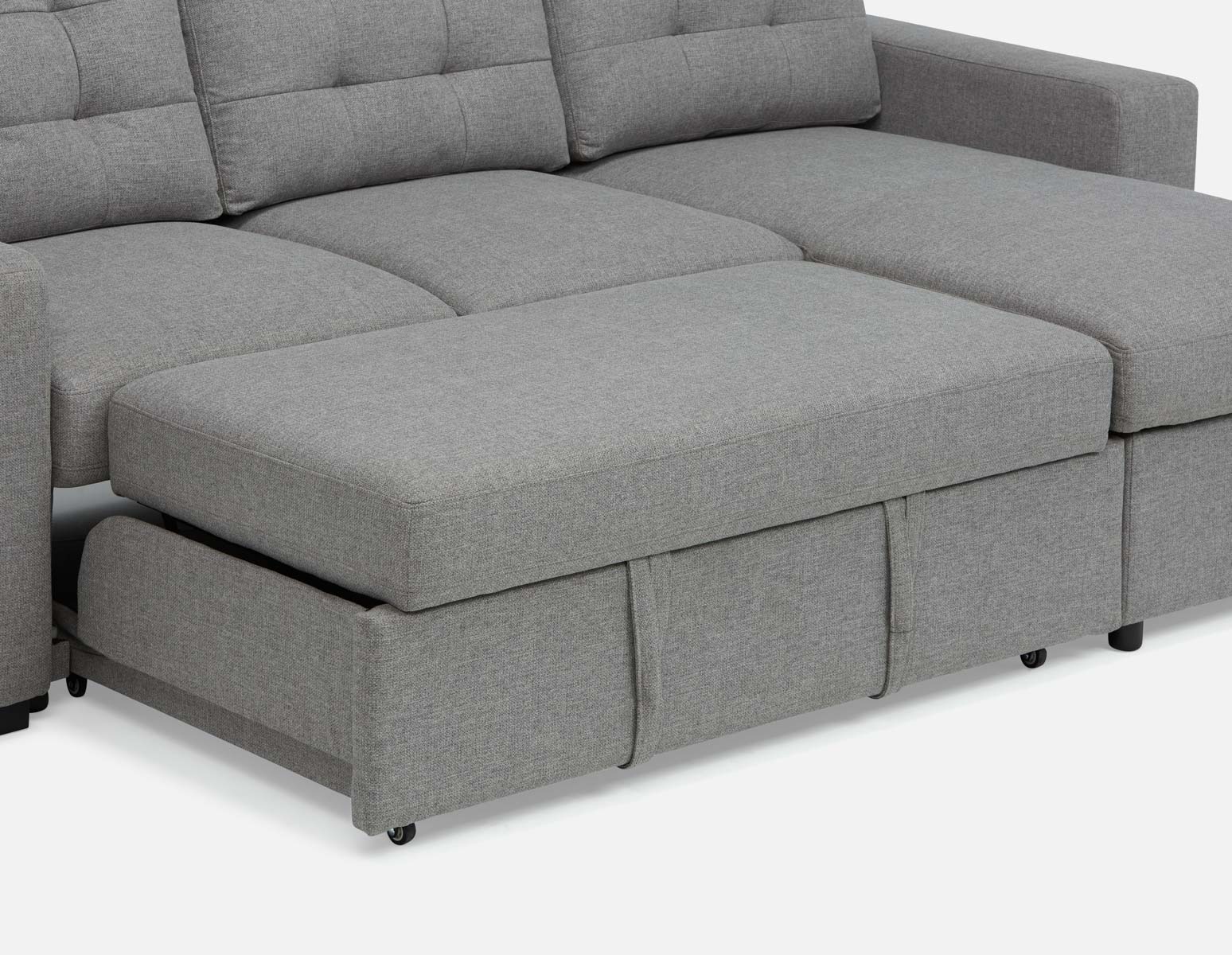 MARNIE — Contemporary interchangeable sectional sofa-bed with storage (73-29-20-30) - Image 5