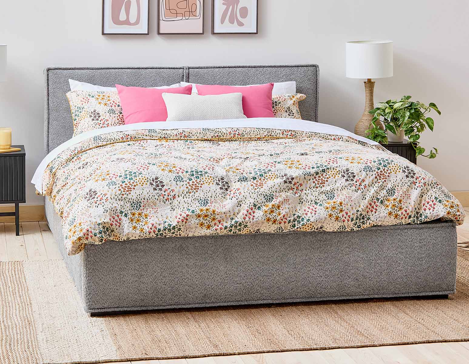 TONYA — Double size bed with storage (63-09-74-30) - Image 12