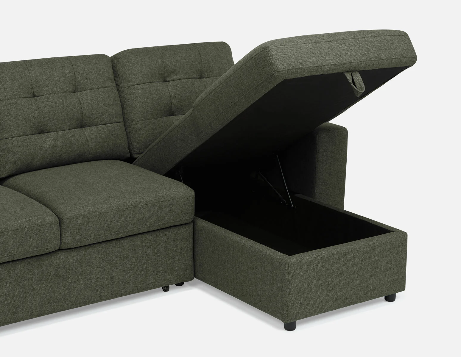 MARNIE — Contemporary interchangeable sectional sofa-bed with storage (73-29-20-18) - Image 7