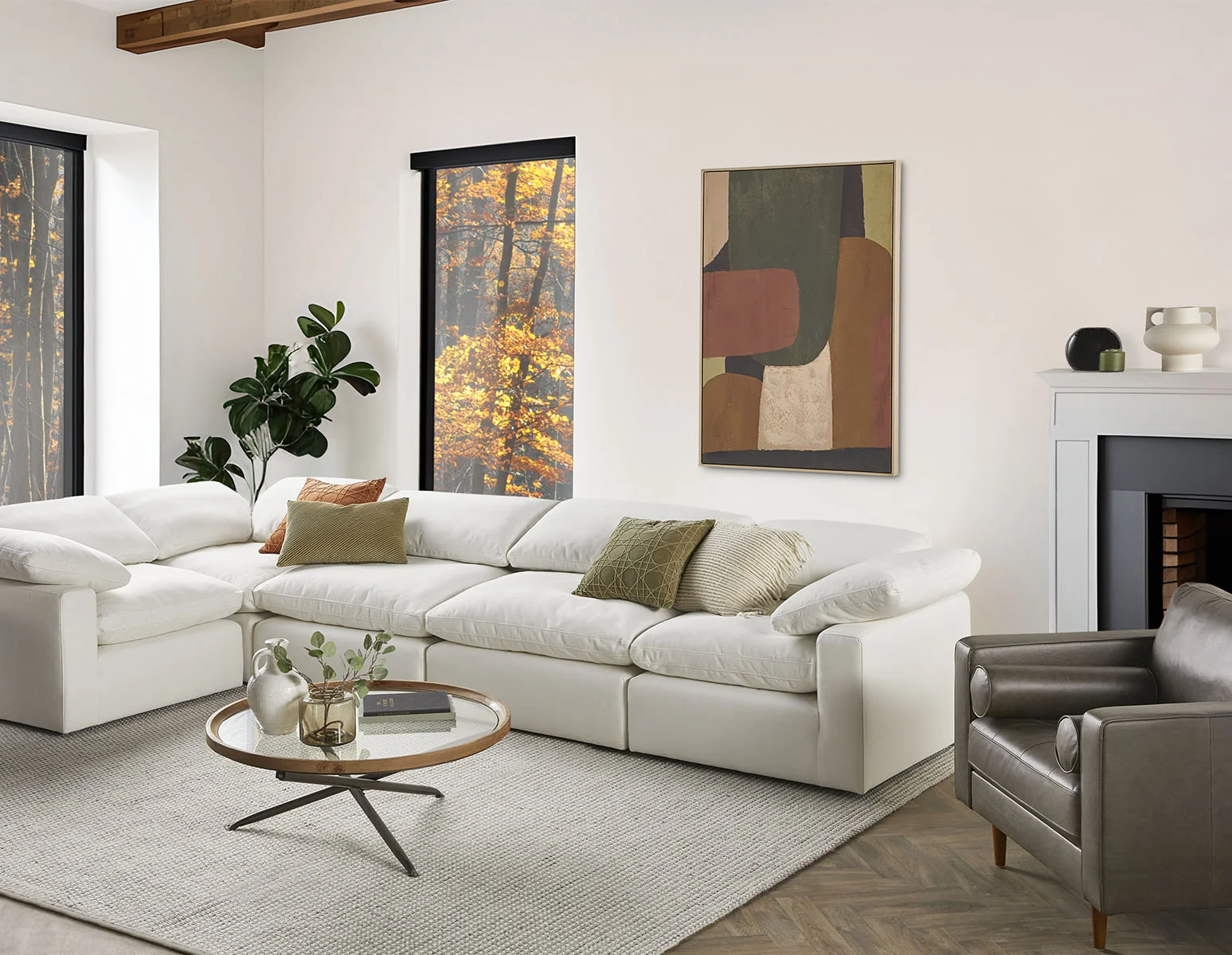 CALME — Framed hand embellished giclée 80x120cm - Image 3