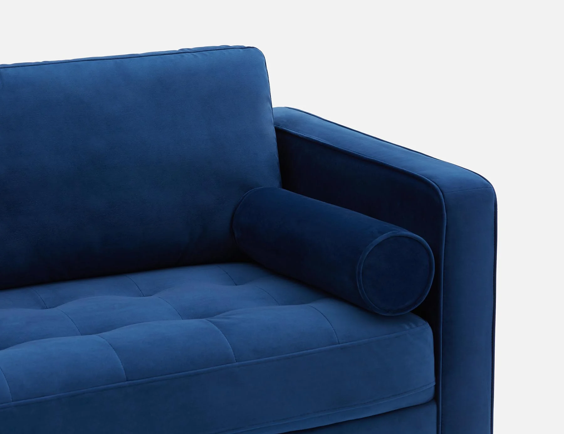 KINSEY — Velvet 3-seater sofa (45-38-25-60-D) - Image 4