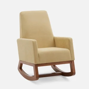 CEDRICK — Mid-century modern rocking armchair (45-46-33-50)