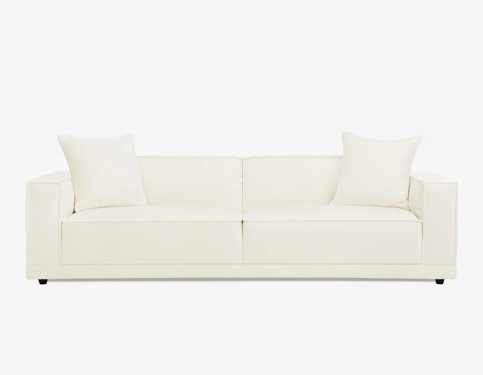 HILLARY — Modern low back 96" luxury sofa (64-85-93-10) - Image 3
