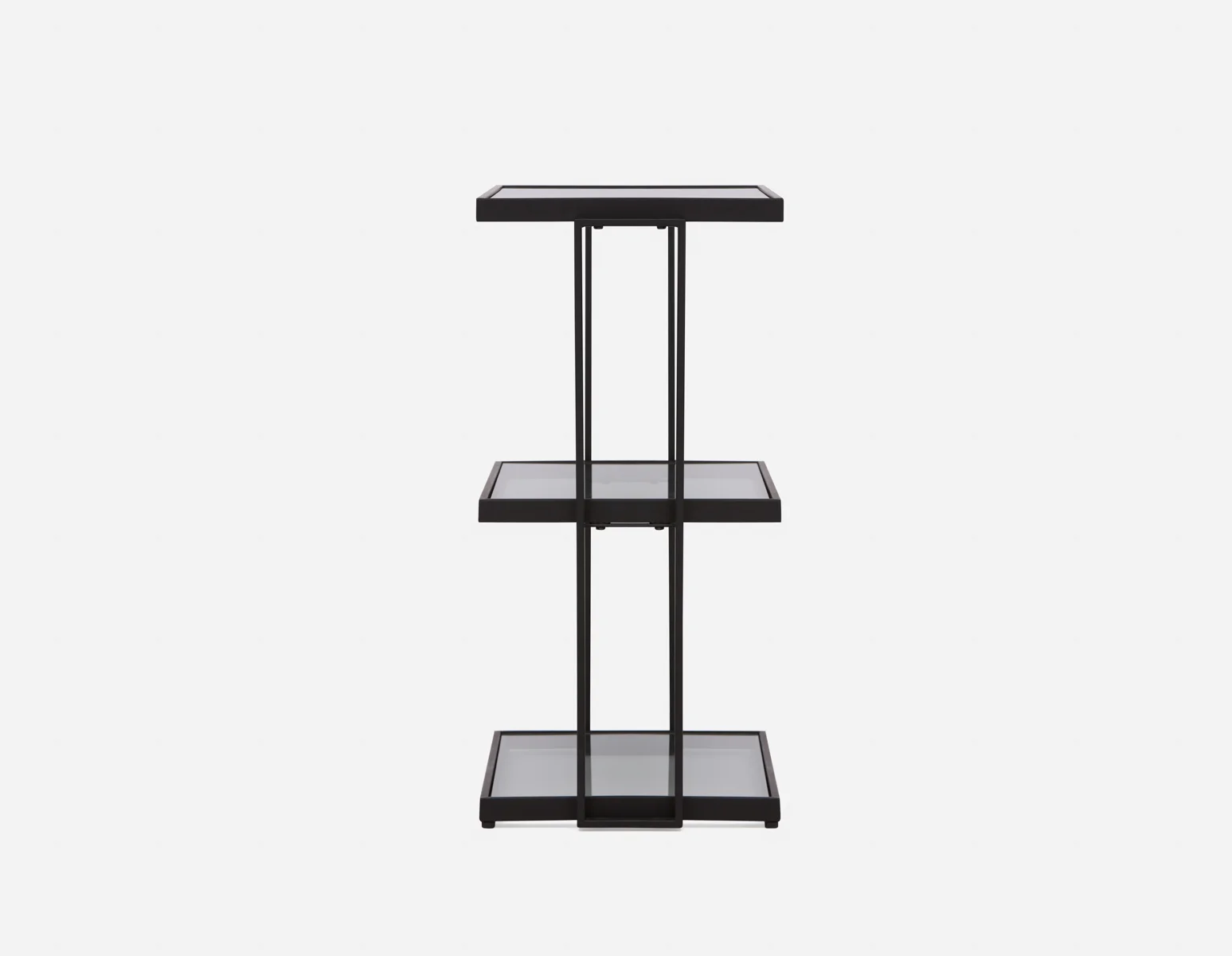 AGLAYA — 3-Tier tempered Glass Shelves 84cm (88-97-08-20-D) - Image 9