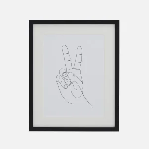 PAIX — Framed giclée 43 cm x 53 cm