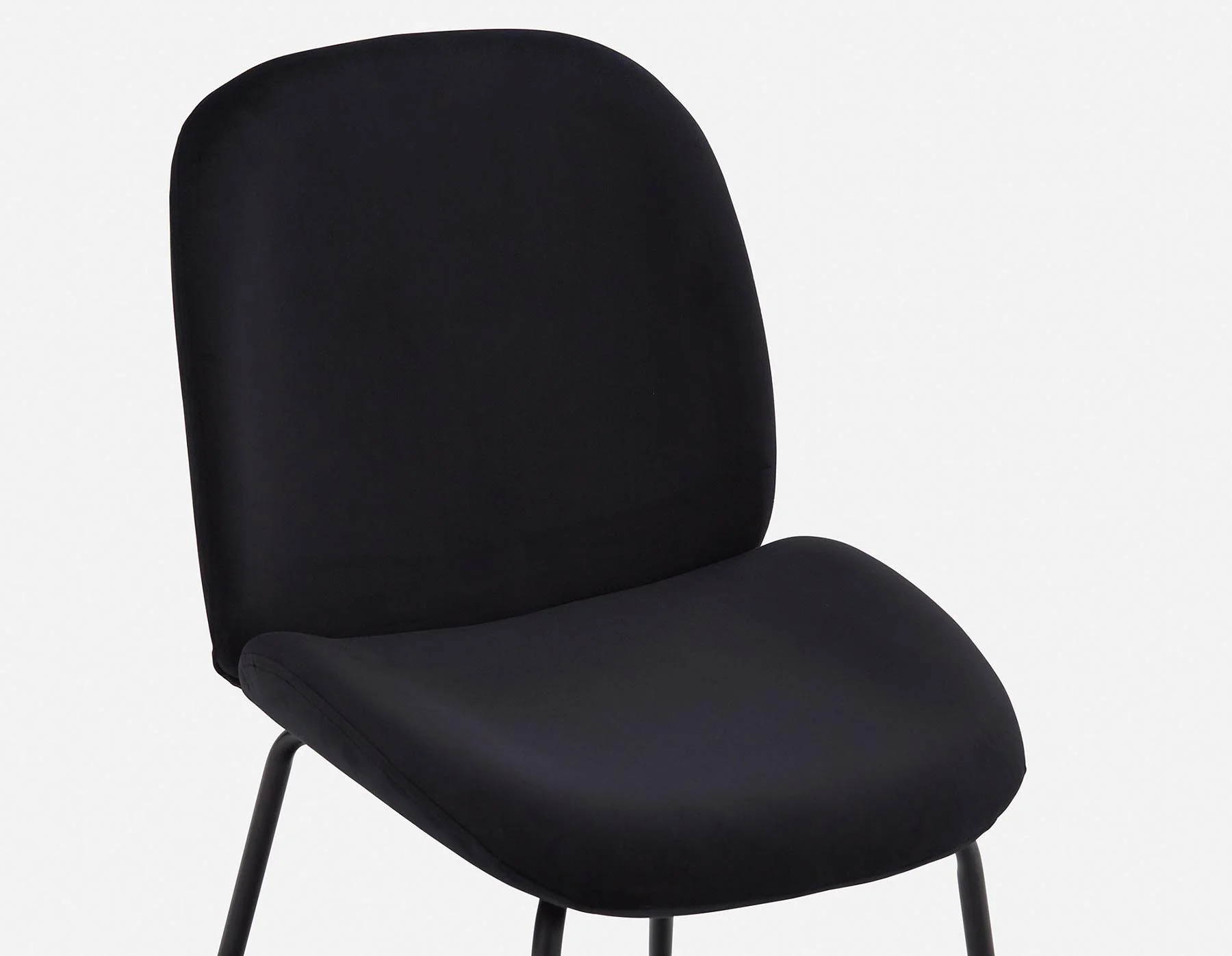 JUDITH — Contemporary velvet dining chair (03-39-96-20) - Image 5