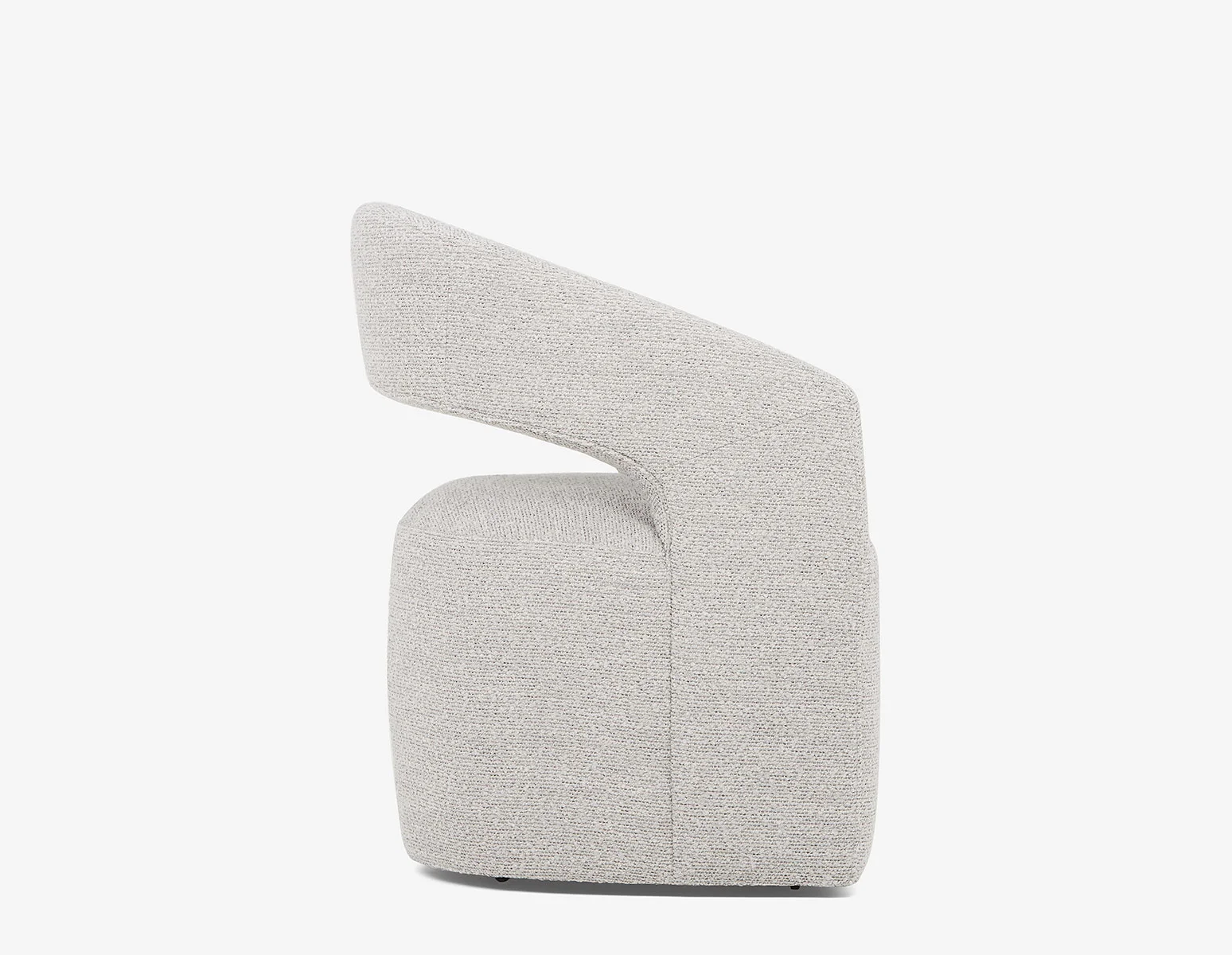 TIVOLI — Modern contemporary dining chair on casters (53-78-07-30) - Image 9