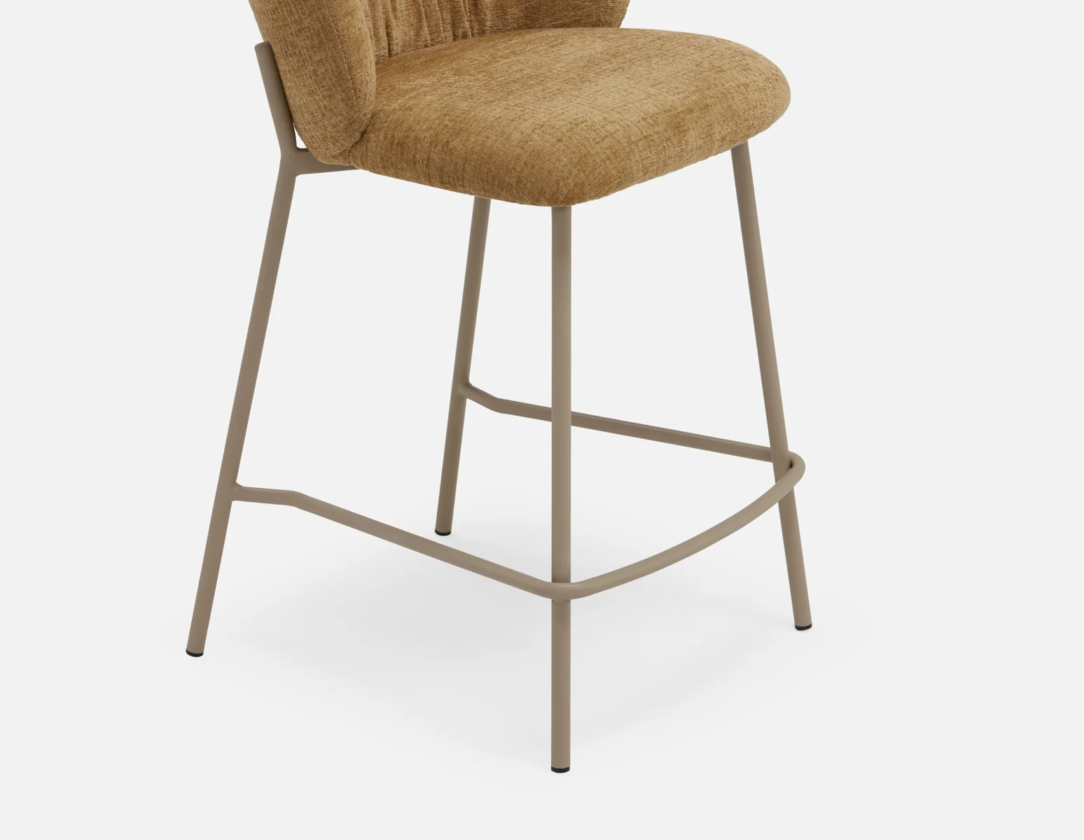 ELODI — Contemporary counter stool with backrest 66cm (14-99-54-96) - Image 6