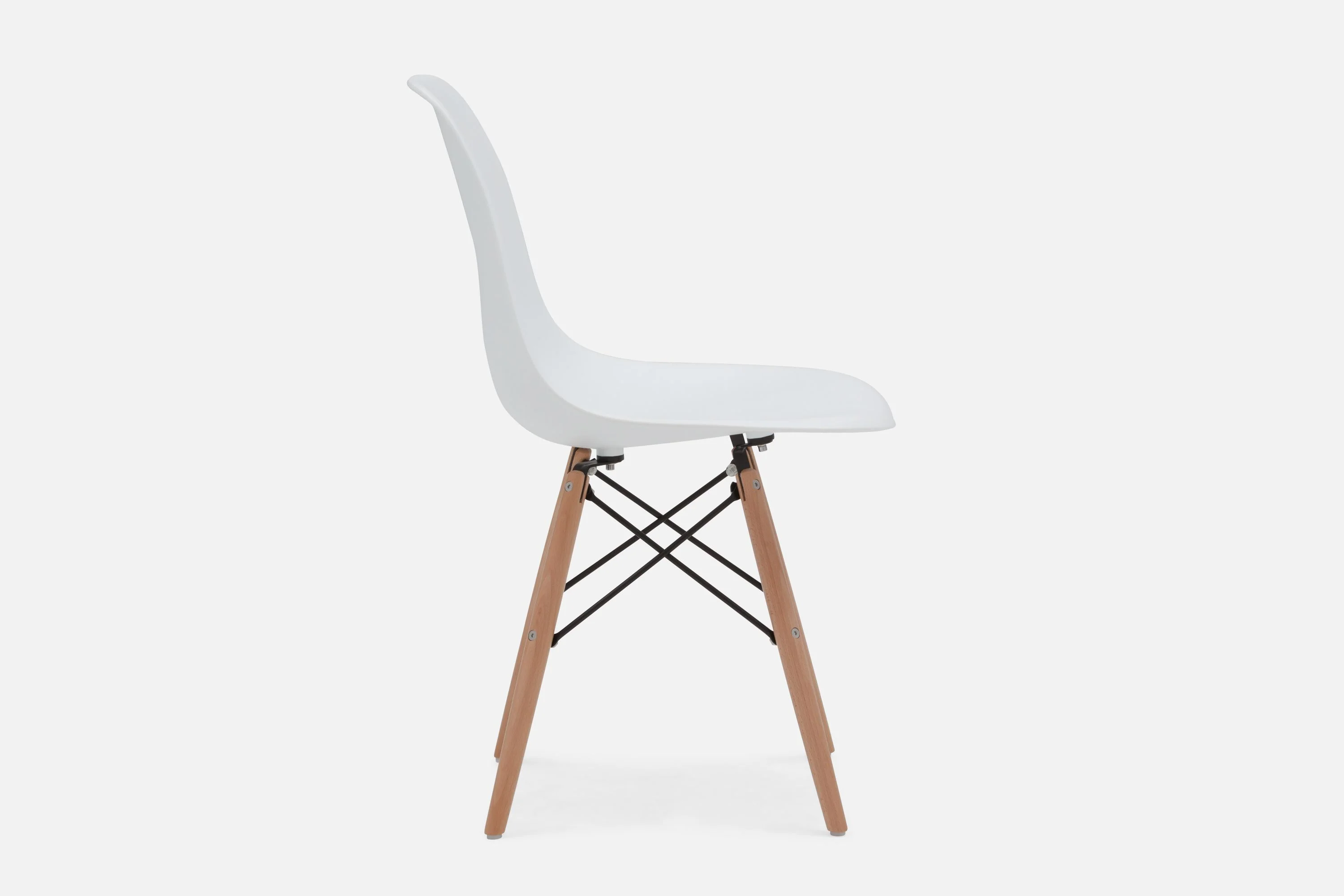 EIFFEL — Mid-century modern chair with solid beech wood legs (90-10-11-10) - Image 5