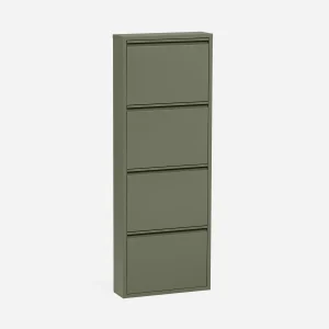 BERT — Modern 4-door shoe cabinet (36-68-26-84)