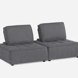 LEON — 2-pc modular interchangeable sofa (03-60-84-33)