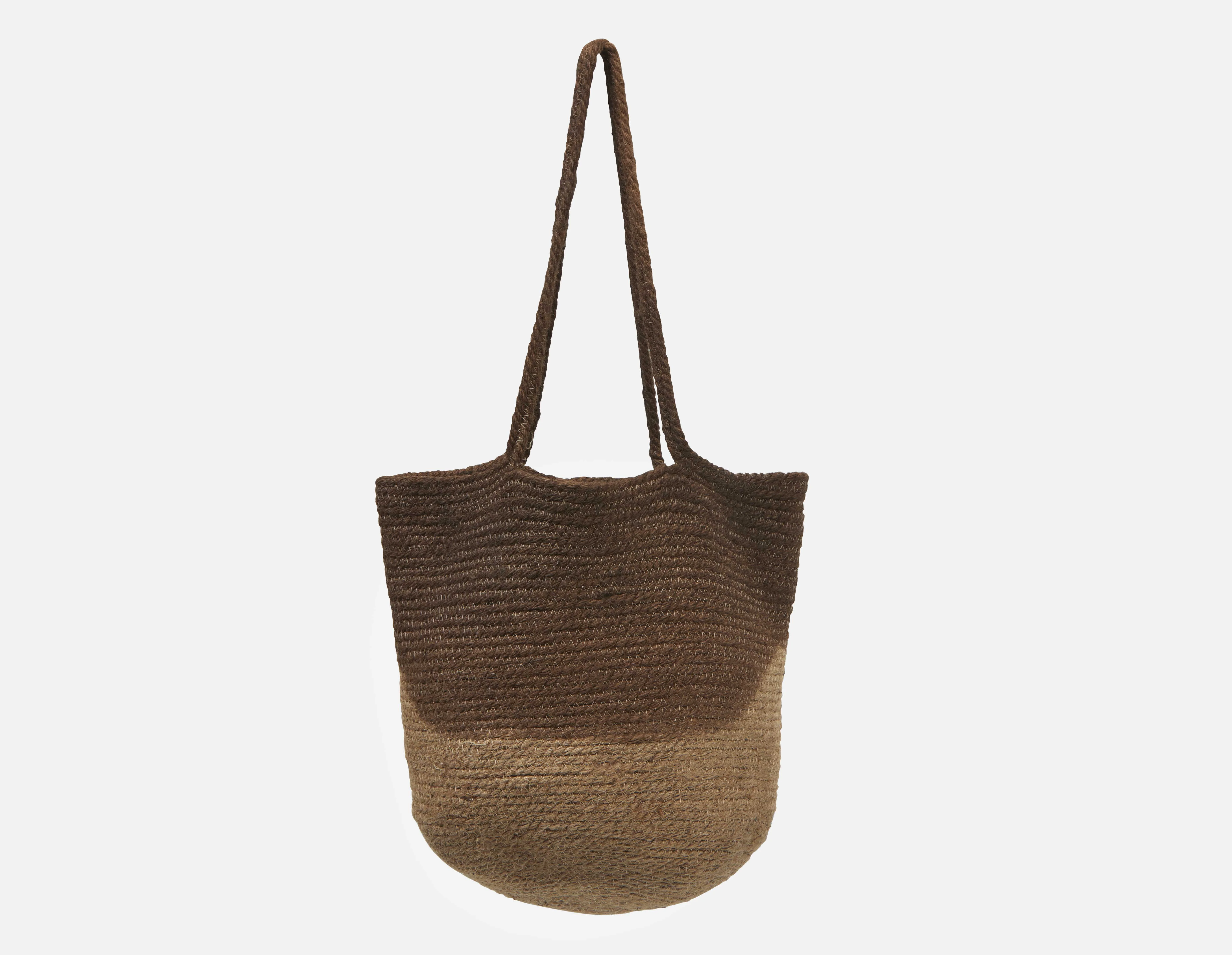 TINA — Woven jute tote bag - Image 6