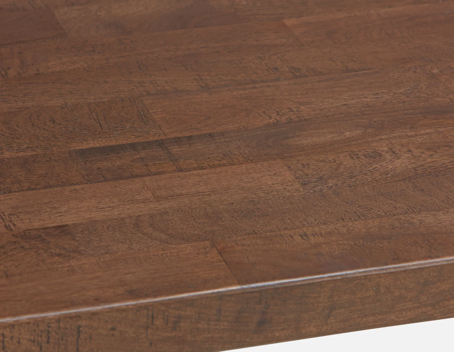 THESSALIA — Distressed solid mango wood large dining table 240 cm (94-80-91-96) - Image 5