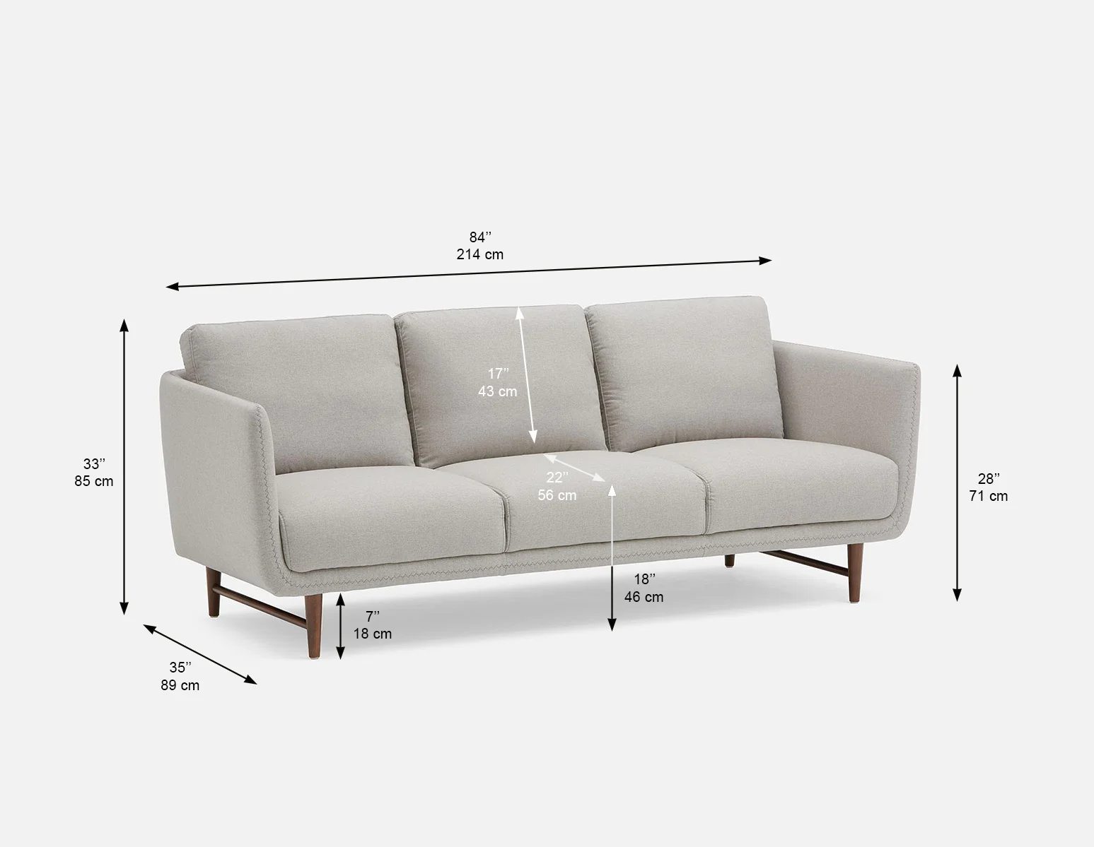 AARON — 3-seater sofa (44-31-22-30) - Image 7