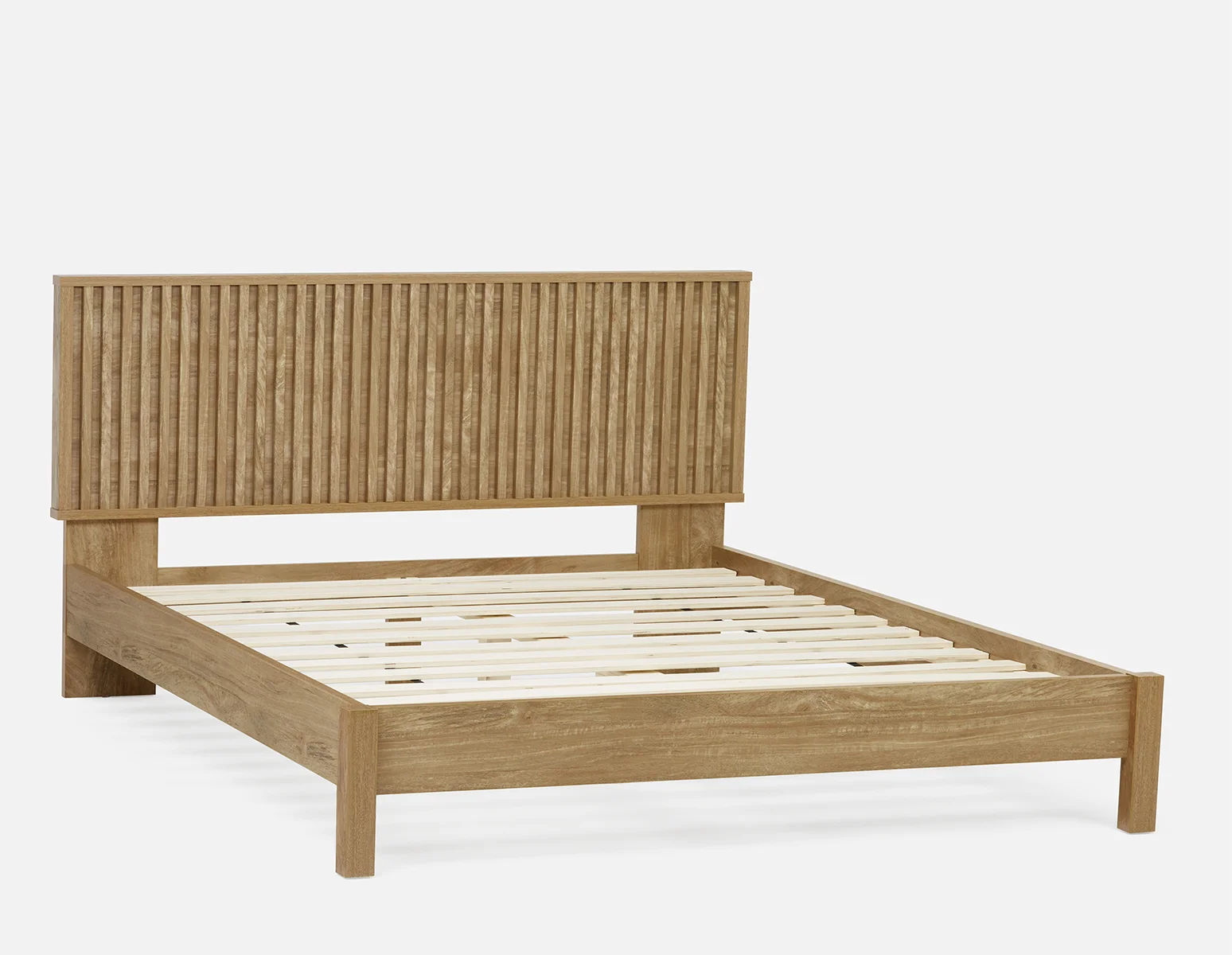 RIONA — Japandi style king size bed - Image 9