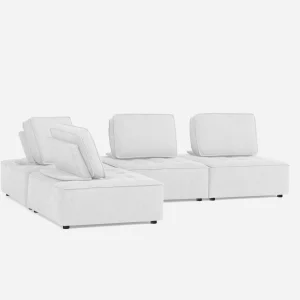 LEON — 4-pc modular interchangeable sofa (35-86-37-95)