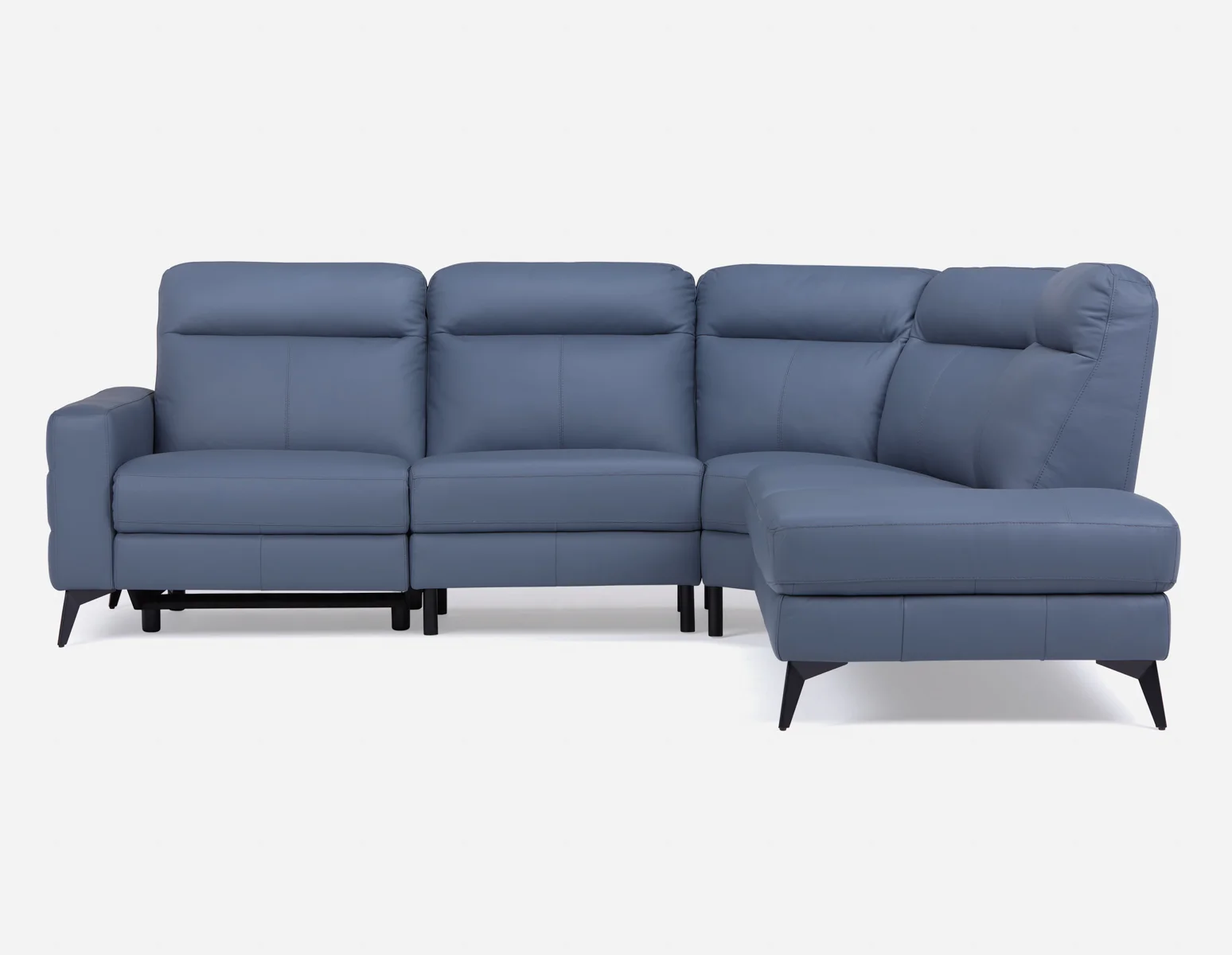 BILLIE — Right-facing 100% leather power reclining sectional sofa (39-01-98-17) - Image 2
